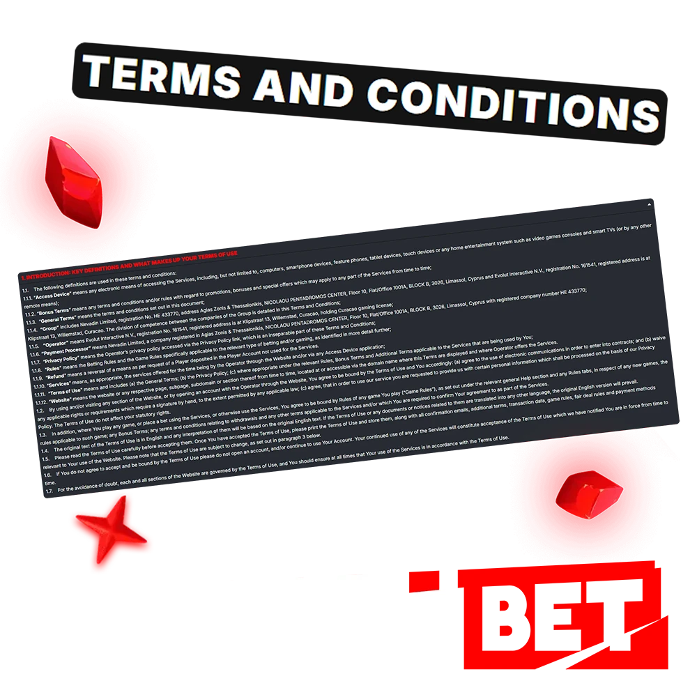 The Banzai Bet Terms and Conditions contain all information regarding promotions, deposits, withdrawals and responsible gaming.